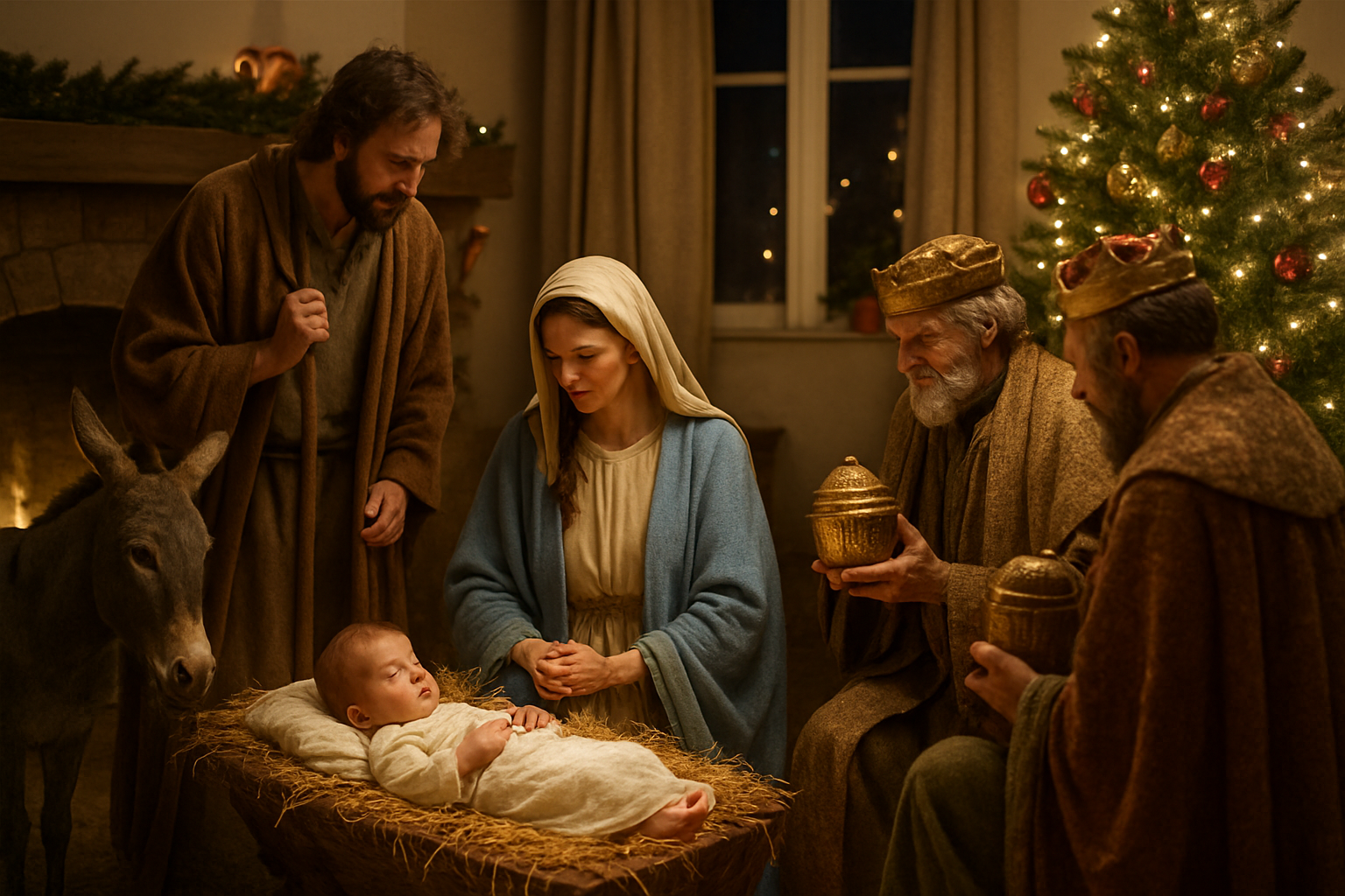 why do we celebrate christmas - Illustration